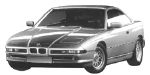 BMW E31 B2564 Fault Code