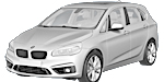 BMW F45 B2564 Fault Code